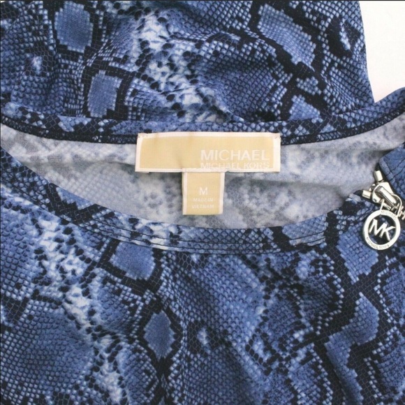 Michael Kors 3/4 sleeve snake print dress - Picture 6 of 6